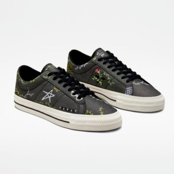 Converse A03666C One Star Pro Low Top Sneakers Cowboy Embroidery ( 10M ) - Picture 1 of 7